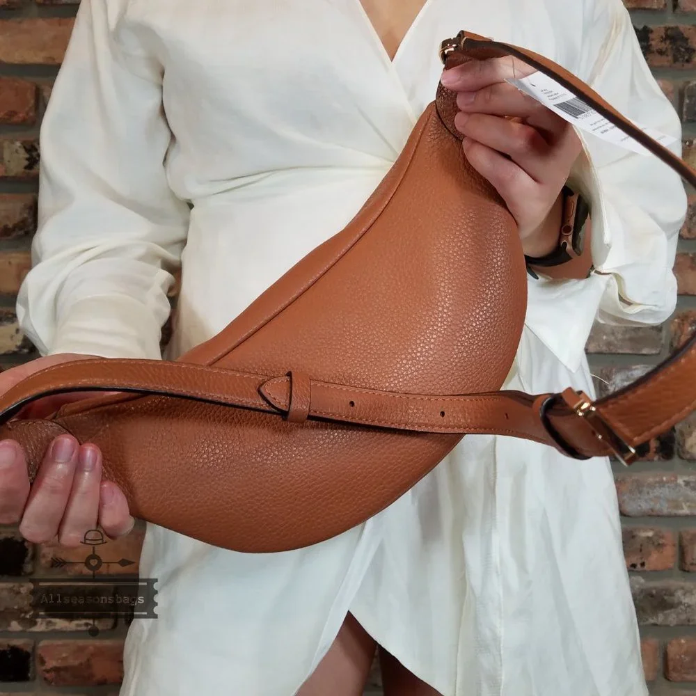 AUTHENTIC Kate Spade New York Leila Leather Belt Bag Fanny Pack in Warm GINGER - Picture 6 of 7